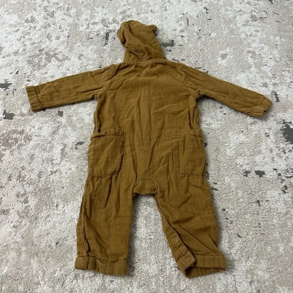 City Mouse Baby Hoodie One Piece Outfit Size 6-9 Months - Picture 2 of 4